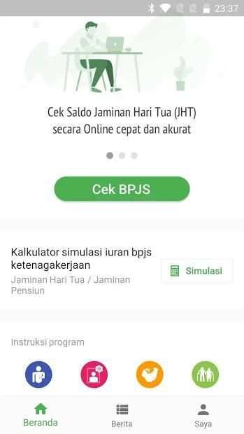 KuBPJS–Cek Saldo BPJSTK dan informasi BPJSTKU screenshot 3