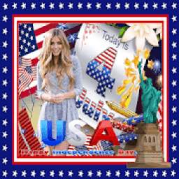 US Independence Day Photo Frames