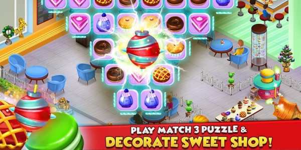 Bakery Shop : Restaurant Match 3 Game screenshot 8
