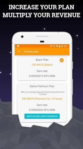 Cloud Bitcoin Miner - Earn Satoshi & BTC Mining скриншот 2