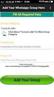 Group Links For Whatsapp screenshot 2