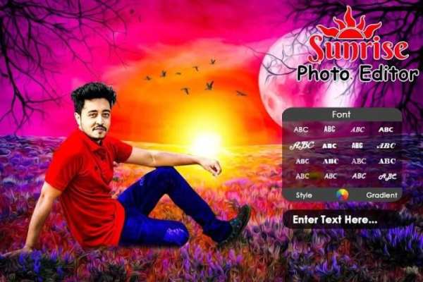 Sunrise Photo Editor screenshot 2