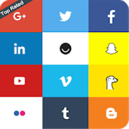 All In One Social Media आइकन