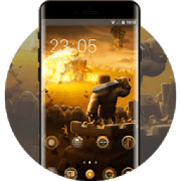 Theme for clash of heroes fighting war clans आइकन