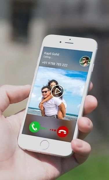 Video Ringtone for Incoming Call: Video Caller ID screenshot 1