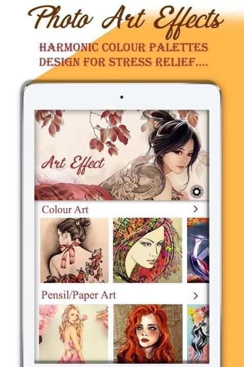 Art Photo Effect - Cartoon Art Photo Editor 2018 screenshot 4