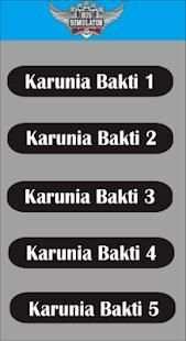Livery bussid Karunia Bakti (Skin Bus) screenshot 5