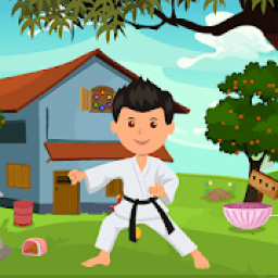 Karate Man Rescue Kavi Game-377 icon