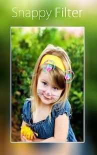 Snappy Photo Filters & Flowers Crown скриншот 5