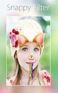 Snappy Photo Filters & Flowers Crown скриншот 4