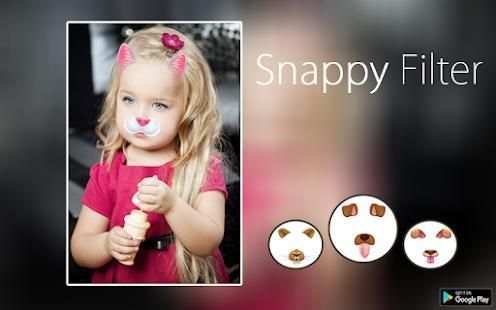 Snappy Photo Filters & Flowers Crown скриншот 2