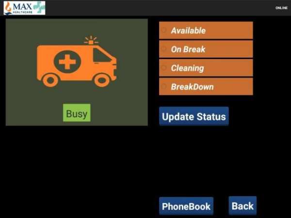 Max Smart Ambulance App स्क्रीनशॉट 4