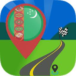 *Tukmenistan Maps Driving Directions: Andriod App