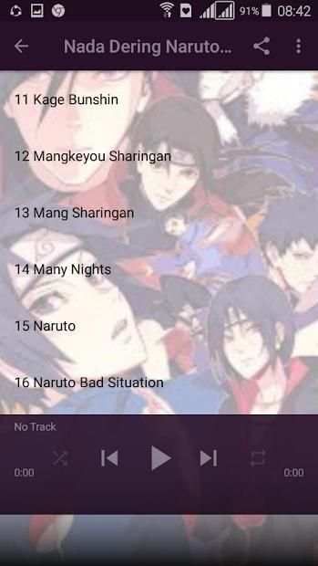 Nada Dering Naruto screenshot 1