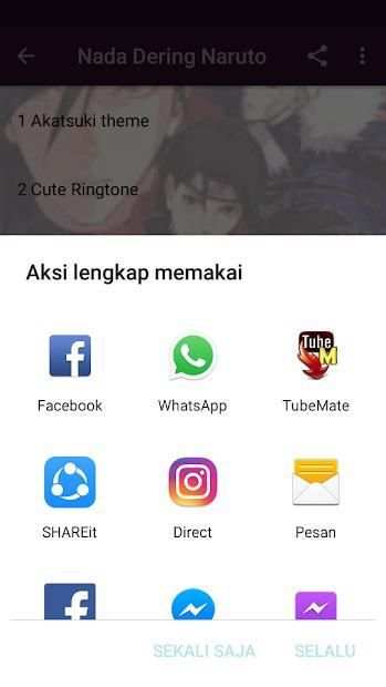 Nada Dering Naruto screenshot 2