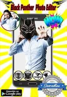 Black Panther Photo Editor screenshot 4