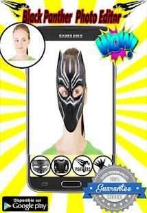 Black Panther Photo Editor screenshot 3