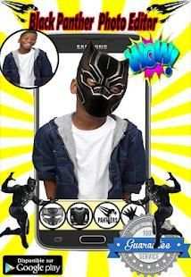 Black Panther Photo Editor screenshot 2