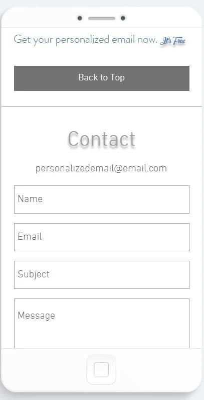 Personalized Email Address स्क्रीनशॉट 4