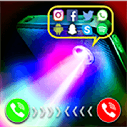 ikon Color Flashlight Alert Blinking - call &amp; sms
