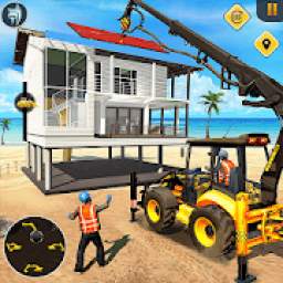 Beach House Builder Construction Games 2018