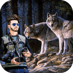 Animal Photo Editor - Black and White Photo Effect आइकन