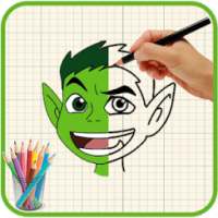 How to Draw Titans GO