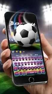 Barcelona Sepak bola Keyboard screenshot 3
