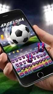 Barcelona Sepak bola Keyboard screenshot 2