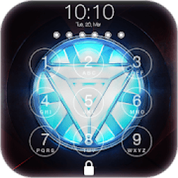 Iron Lock Screen Keypad HD icon