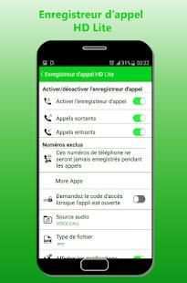 Enregistreur d'appel HD Lite screenshot 1