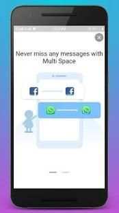 Dual Space App - Parallel Multiple Apps lite screenshot 1