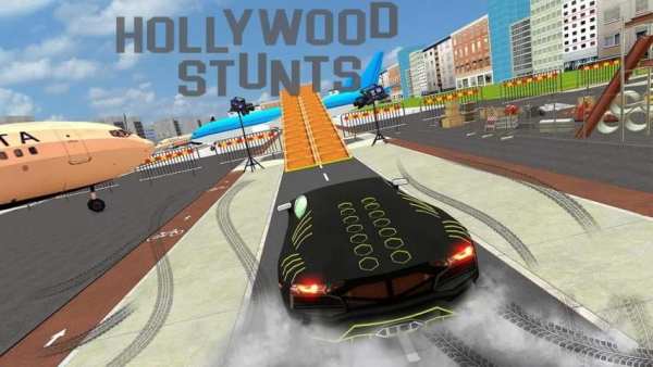 Hollywood City Speed Car Racing Stunts स्क्रीनशॉट 9