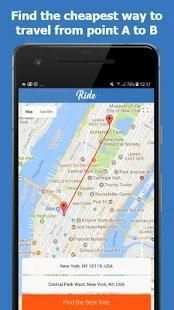 Ride - Compare Taxi Apps & Save Money स्क्रीनशॉट 5