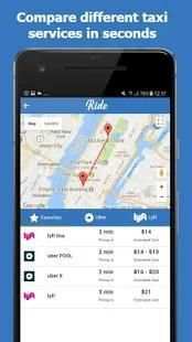 Ride - Compare Taxi Apps & Save Money स्क्रीनशॉट 4
