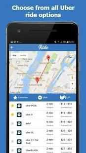 Ride - Compare Taxi Apps & Save Money स्क्रीनशॉट 3