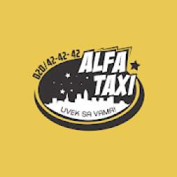 Alfa Taxi Novi Pazar