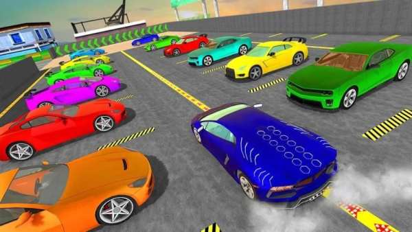 Hollywood City Speed Car Racing Stunts स्क्रीनशॉट 7
