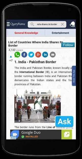 Question Answer App, QueryHome screenshot 10