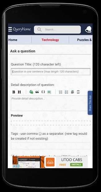 Question Answer App, QueryHome screenshot 12