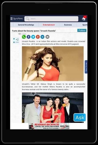 Question Answer App, QueryHome screenshot 3