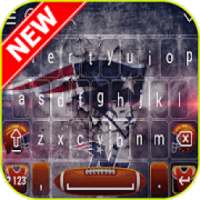 New England Patriot Keyboard Theme 2018 on 9Apps