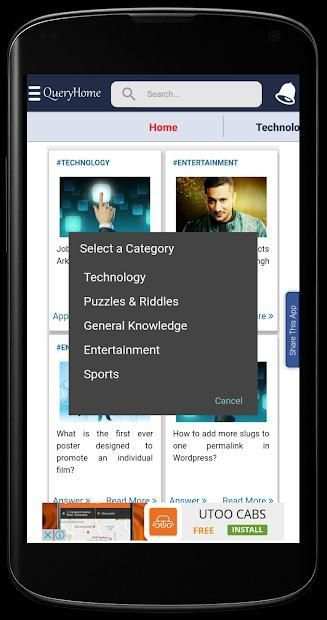 Question Answer App, QueryHome screenshot 13
