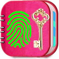 My Secret Diary with Fingerprint Password Lock