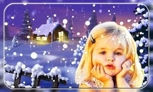 Snowfall Photo Frames screenshot 5