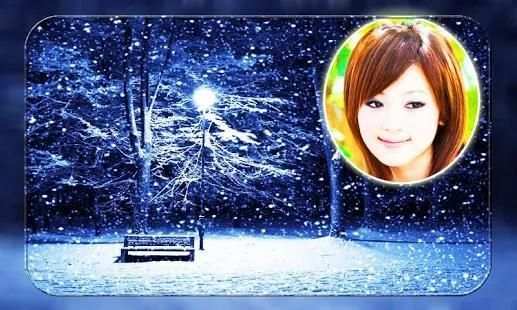 Snowfall Photo Frames screenshot 1