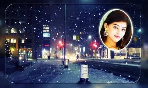Snowfall Photo Frames screenshot 3