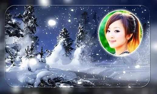 Snowfall Photo Frames screenshot 2