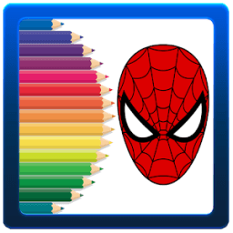 ikon Learn to color Spider Man