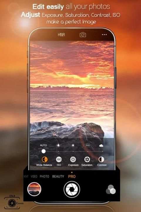 HD DSLR Camera : Blur Camera स्क्रीनशॉट 3